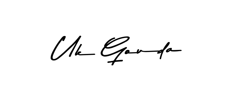 Also we have Uk Gouda name is the best signature style. Create professional handwritten signature collection using Asem Kandis PERSONAL USE autograph style. Uk Gouda signature style 9 images and pictures png