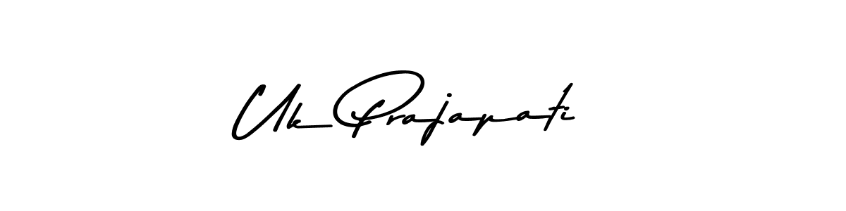 Make a beautiful signature design for name Uk Prajapati. Use this online signature maker to create a handwritten signature for free. Uk Prajapati signature style 9 images and pictures png