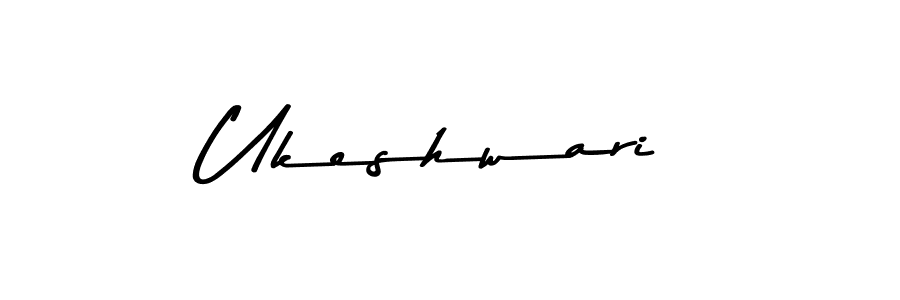 Also we have Ukeshwari name is the best signature style. Create professional handwritten signature collection using Asem Kandis PERSONAL USE autograph style. Ukeshwari signature style 9 images and pictures png