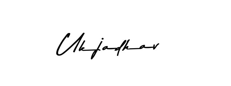 How to make Ukjadhav signature? Asem Kandis PERSONAL USE is a professional autograph style. Create handwritten signature for Ukjadhav name. Ukjadhav signature style 9 images and pictures png
