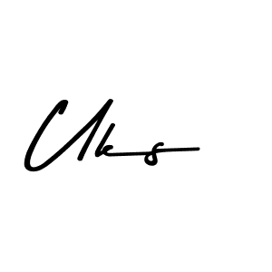 Here are the top 10 professional signature styles for the name Uks. These are the best autograph styles you can use for your name. Uks signature style 9 images and pictures png