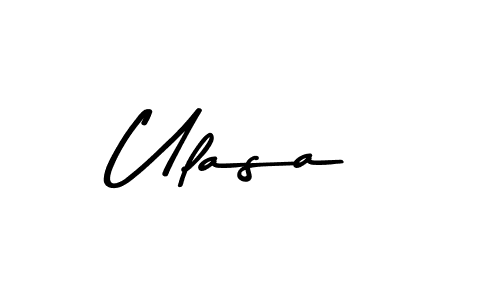 Design your own signature with our free online signature maker. With this signature software, you can create a handwritten (Asem Kandis PERSONAL USE) signature for name Ulasa. Ulasa signature style 9 images and pictures png