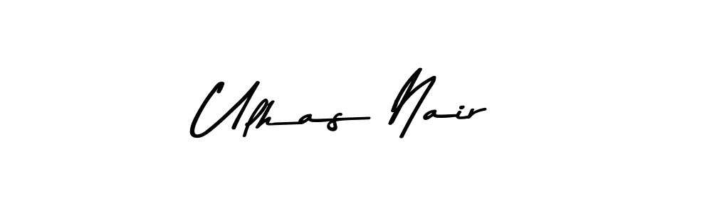 if you are searching for the best signature style for your name Ulhas Nair. so please give up your signature search. here we have designed multiple signature styles  using Asem Kandis PERSONAL USE. Ulhas Nair signature style 9 images and pictures png