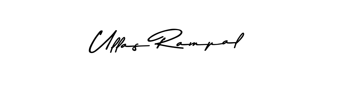 Here are the top 10 professional signature styles for the name Ullas Rampal. These are the best autograph styles you can use for your name. Ullas Rampal signature style 9 images and pictures png