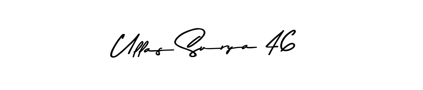 Also we have Ullas Surya 46 name is the best signature style. Create professional handwritten signature collection using Asem Kandis PERSONAL USE autograph style. Ullas Surya 46 signature style 9 images and pictures png