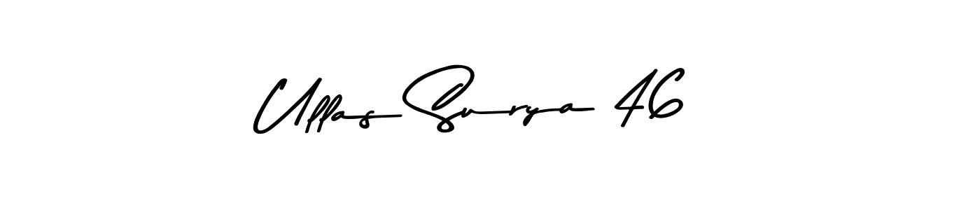 Also we have Ullas Surya 46 name is the best signature style. Create professional handwritten signature collection using Asem Kandis PERSONAL USE autograph style. Ullas Surya 46 signature style 9 images and pictures png