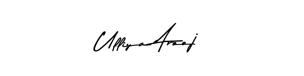 Make a beautiful signature design for name Ulliya Arooj. Use this online signature maker to create a handwritten signature for free. Ulliya Arooj signature style 9 images and pictures png