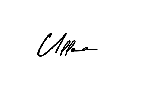 Best and Professional Signature Style for Ulloa. Asem Kandis PERSONAL USE Best Signature Style Collection. Ulloa signature style 9 images and pictures png