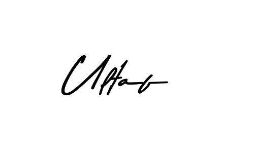 Make a beautiful signature design for name Ultaf. With this signature (Asem Kandis PERSONAL USE) style, you can create a handwritten signature for free. Ultaf signature style 9 images and pictures png