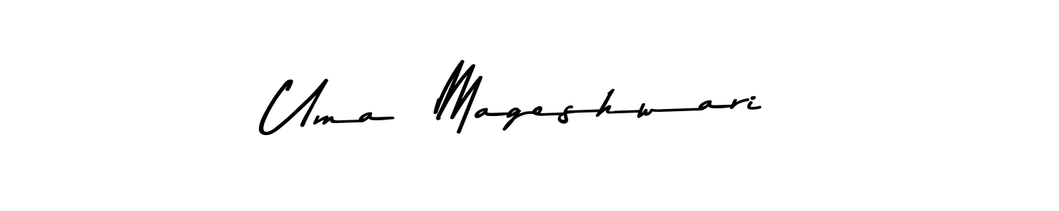 You can use this online signature creator to create a handwritten signature for the name Uma  Mageshwari. This is the best online autograph maker. Uma  Mageshwari signature style 9 images and pictures png