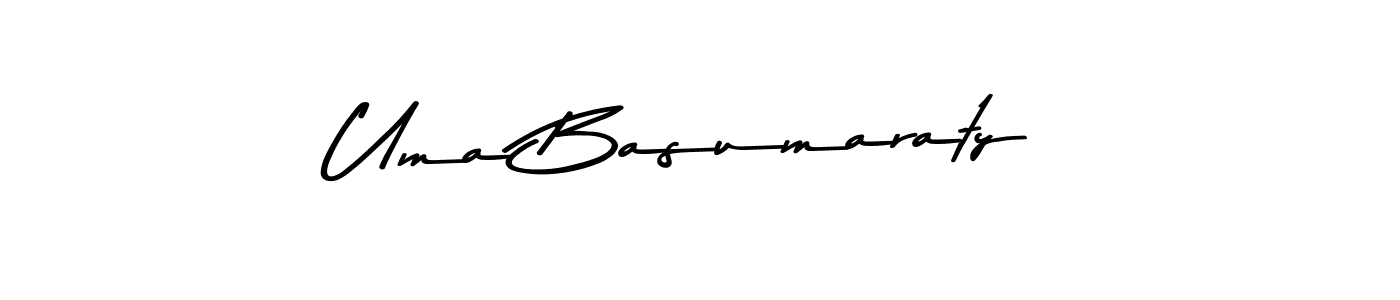 The best way (Asem Kandis PERSONAL USE) to make a short signature is to pick only two or three words in your name. The name Uma Basumaraty include a total of six letters. For converting this name. Uma Basumaraty signature style 9 images and pictures png