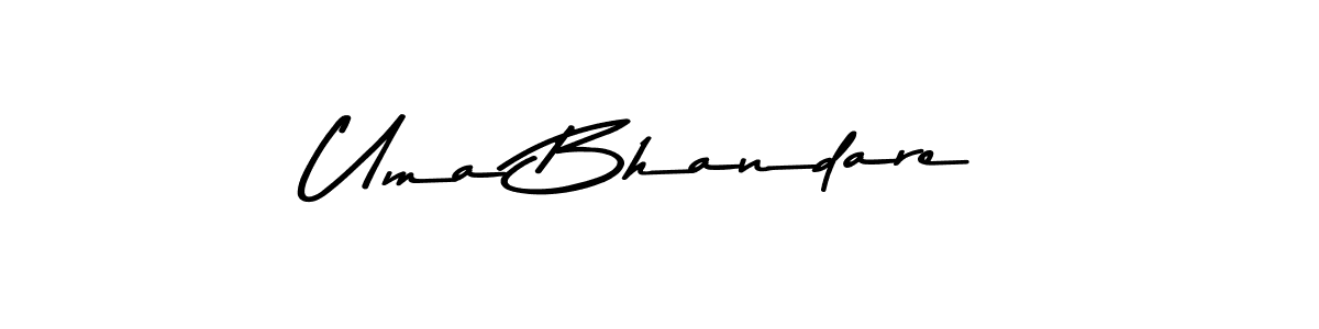 See photos of Uma Bhandare official signature by Spectra . Check more albums & portfolios. Read reviews & check more about Asem Kandis PERSONAL USE font. Uma Bhandare signature style 9 images and pictures png