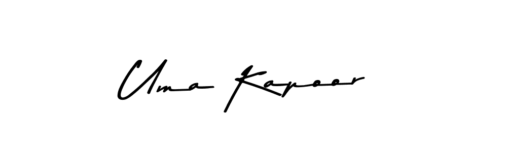 Make a beautiful signature design for name Uma Kapoor. Use this online signature maker to create a handwritten signature for free. Uma Kapoor signature style 9 images and pictures png