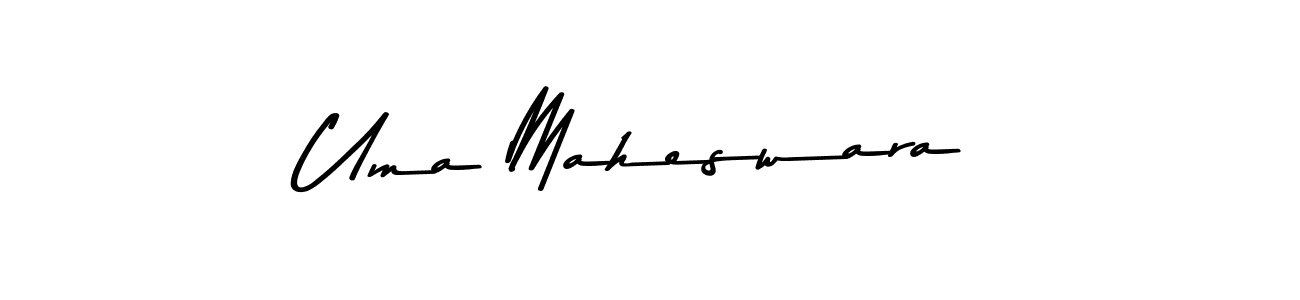 Make a beautiful signature design for name Uma Maheswara. With this signature (Asem Kandis PERSONAL USE) style, you can create a handwritten signature for free. Uma Maheswara signature style 9 images and pictures png