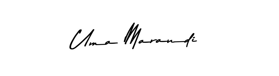 You should practise on your own different ways (Asem Kandis PERSONAL USE) to write your name (Uma Marandi) in signature. don't let someone else do it for you. Uma Marandi signature style 9 images and pictures png
