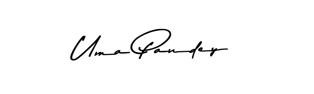 Uma Pandey stylish signature style. Best Handwritten Sign (Asem Kandis PERSONAL USE) for my name. Handwritten Signature Collection Ideas for my name Uma Pandey. Uma Pandey signature style 9 images and pictures png