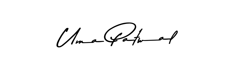 Design your own signature with our free online signature maker. With this signature software, you can create a handwritten (Asem Kandis PERSONAL USE) signature for name Uma Patwal. Uma Patwal signature style 9 images and pictures png