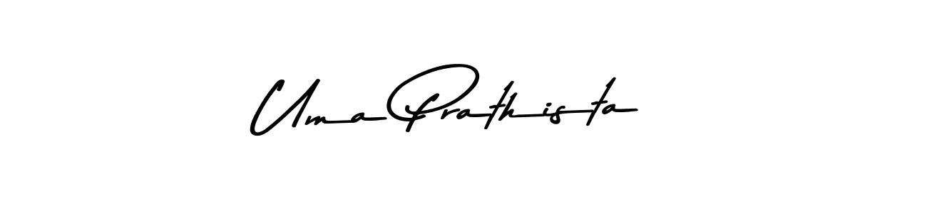 Design your own signature with our free online signature maker. With this signature software, you can create a handwritten (Asem Kandis PERSONAL USE) signature for name Uma Prathista. Uma Prathista signature style 9 images and pictures png