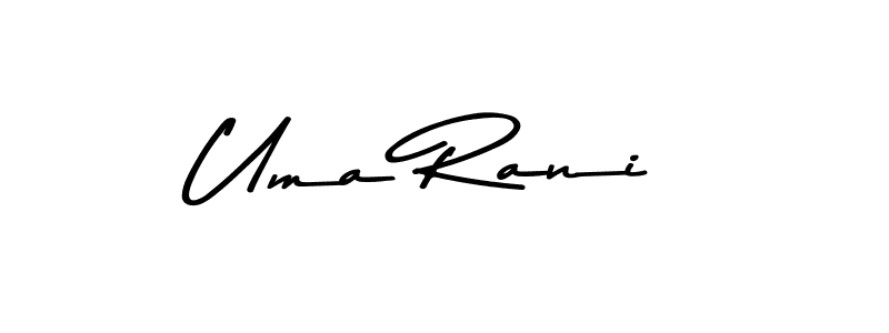 Make a beautiful signature design for name Uma Rani. Use this online signature maker to create a handwritten signature for free. Uma Rani signature style 9 images and pictures png