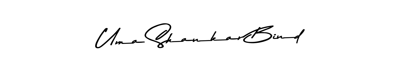 You should practise on your own different ways (Asem Kandis PERSONAL USE) to write your name (Uma Shankar Bind) in signature. don't let someone else do it for you. Uma Shankar Bind signature style 9 images and pictures png