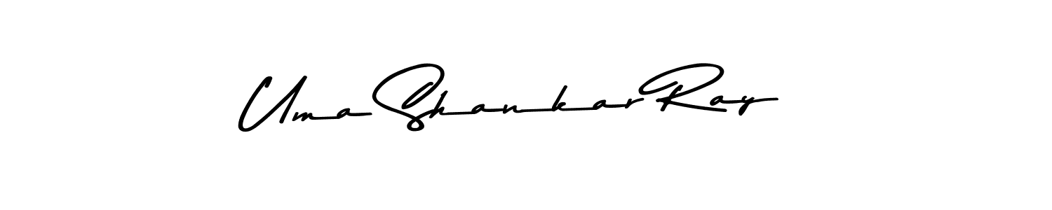 The best way (Asem Kandis PERSONAL USE) to make a short signature is to pick only two or three words in your name. The name Uma Shankar Ray include a total of six letters. For converting this name. Uma Shankar Ray signature style 9 images and pictures png