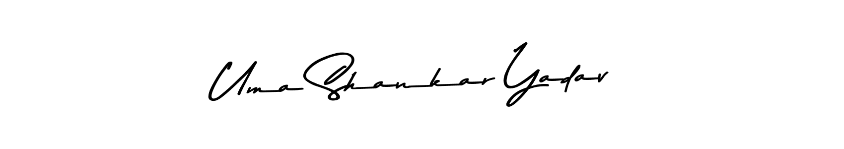 Make a beautiful signature design for name Uma Shankar Yadav. With this signature (Asem Kandis PERSONAL USE) style, you can create a handwritten signature for free. Uma Shankar Yadav signature style 9 images and pictures png