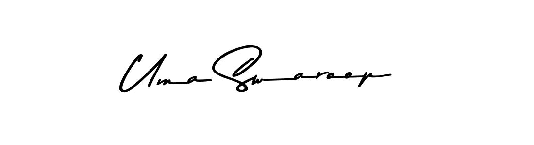 Similarly Asem Kandis PERSONAL USE is the best handwritten signature design. Signature creator online .You can use it as an online autograph creator for name Uma Swaroop. Uma Swaroop signature style 9 images and pictures png