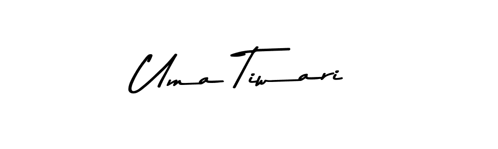 Uma Tiwari stylish signature style. Best Handwritten Sign (Asem Kandis PERSONAL USE) for my name. Handwritten Signature Collection Ideas for my name Uma Tiwari. Uma Tiwari signature style 9 images and pictures png