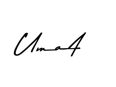 How to make Uma4 signature? Asem Kandis PERSONAL USE is a professional autograph style. Create handwritten signature for Uma4 name. Uma4 signature style 9 images and pictures png