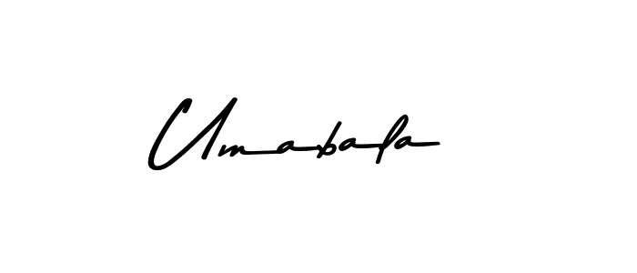 Similarly Asem Kandis PERSONAL USE is the best handwritten signature design. Signature creator online .You can use it as an online autograph creator for name Umabala. Umabala signature style 9 images and pictures png