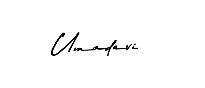 Also You can easily find your signature by using the search form. We will create Umadevi name handwritten signature images for you free of cost using Asem Kandis PERSONAL USE sign style. Umadevi signature style 9 images and pictures png