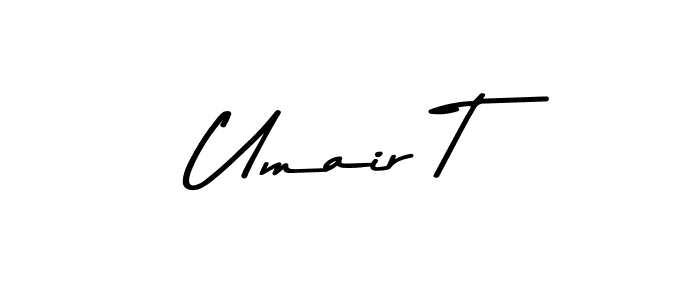 Check out images of Autograph of Umair T name. Actor Umair T Signature Style. Asem Kandis PERSONAL USE is a professional sign style online. Umair T signature style 9 images and pictures png