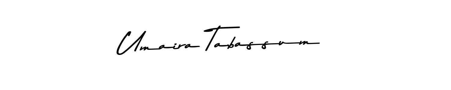 Also we have Umaira Tabassum name is the best signature style. Create professional handwritten signature collection using Asem Kandis PERSONAL USE autograph style. Umaira Tabassum signature style 9 images and pictures png