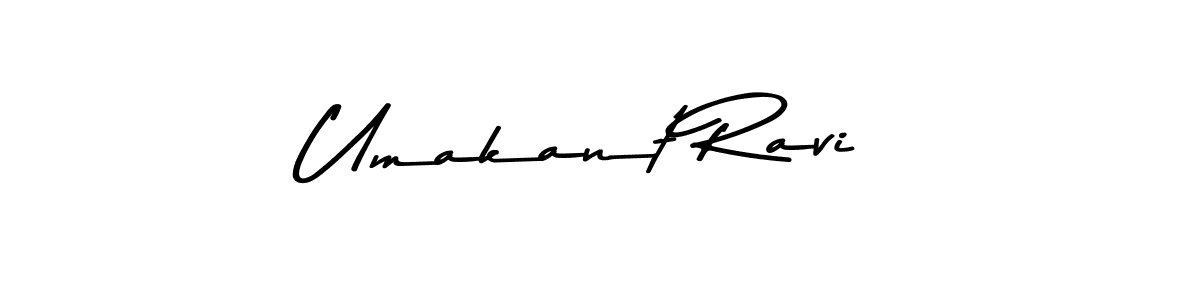 Use a signature maker to create a handwritten signature online. With this signature software, you can design (Asem Kandis PERSONAL USE) your own signature for name Umakant Ravi. Umakant Ravi signature style 9 images and pictures png