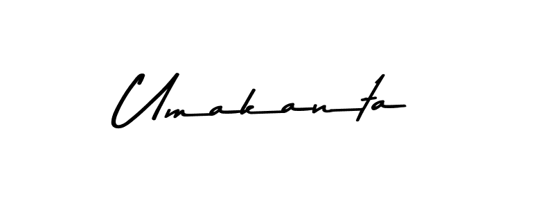 You should practise on your own different ways (Asem Kandis PERSONAL USE) to write your name (Umakanta) in signature. don't let someone else do it for you. Umakanta signature style 9 images and pictures png