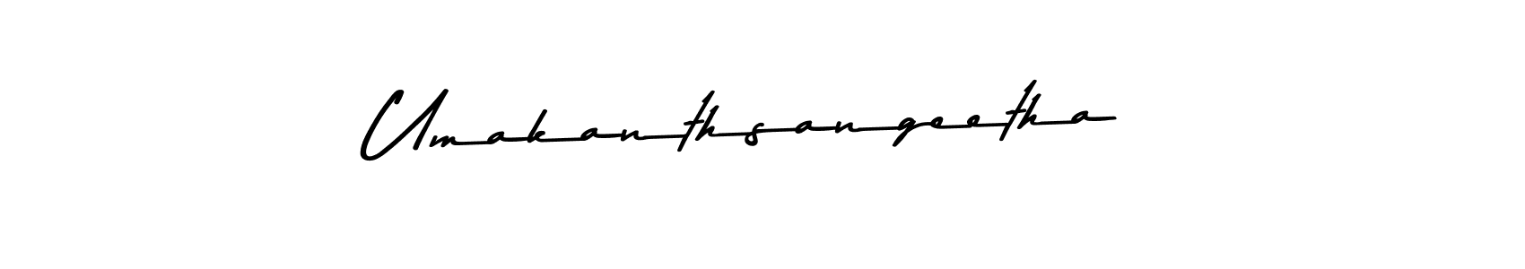 You should practise on your own different ways (Asem Kandis PERSONAL USE) to write your name (Umakanthsangeetha) in signature. don't let someone else do it for you. Umakanthsangeetha signature style 9 images and pictures png