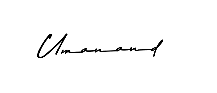 Also we have Umanand name is the best signature style. Create professional handwritten signature collection using Asem Kandis PERSONAL USE autograph style. Umanand signature style 9 images and pictures png