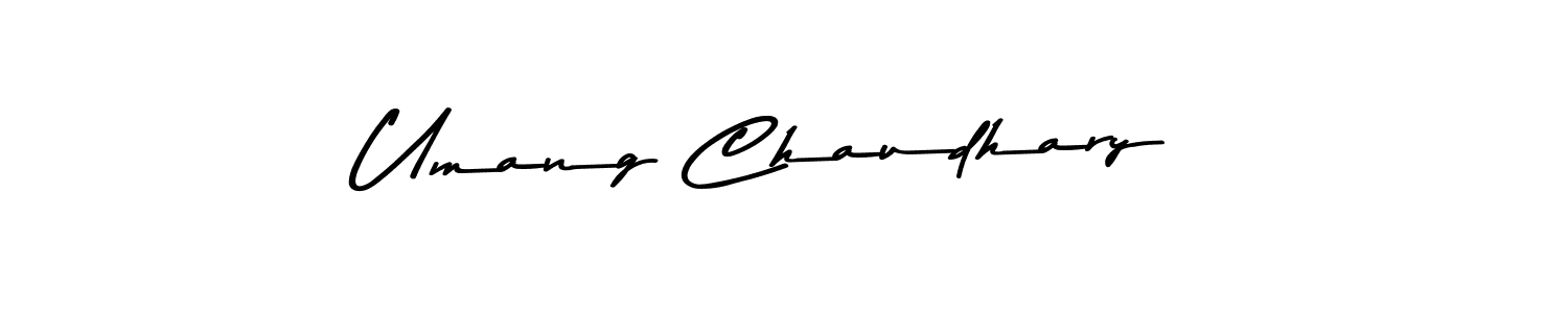 Similarly Asem Kandis PERSONAL USE is the best handwritten signature design. Signature creator online .You can use it as an online autograph creator for name Umang Chaudhary. Umang Chaudhary signature style 9 images and pictures png