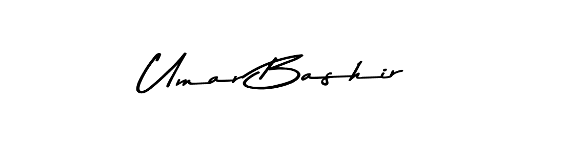 Use a signature maker to create a handwritten signature online. With this signature software, you can design (Asem Kandis PERSONAL USE) your own signature for name Umar Bashir. Umar Bashir signature style 9 images and pictures png