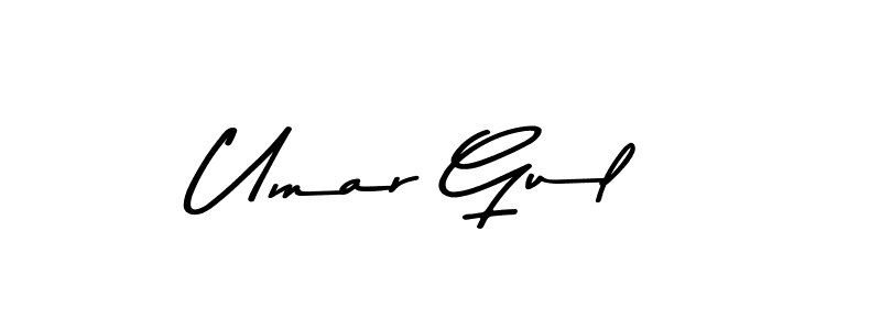 Make a beautiful signature design for name Umar Gul. With this signature (Asem Kandis PERSONAL USE) style, you can create a handwritten signature for free. Umar Gul signature style 9 images and pictures png