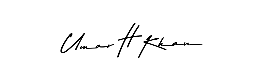 It looks lik you need a new signature style for name Umar H Khan. Design unique handwritten (Asem Kandis PERSONAL USE) signature with our free signature maker in just a few clicks. Umar H Khan signature style 9 images and pictures png