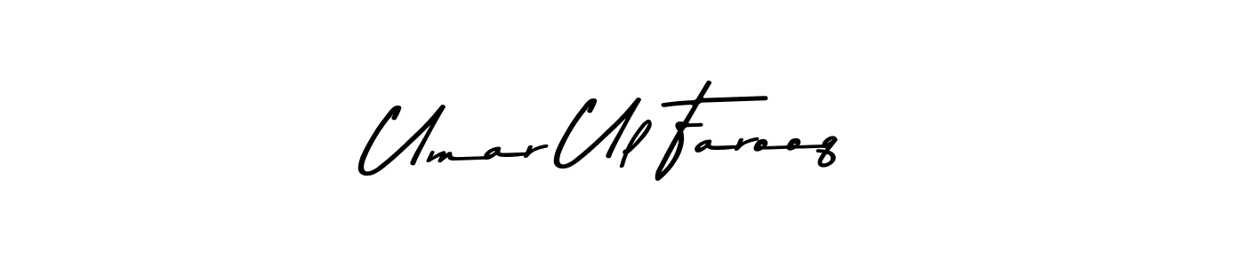 Use a signature maker to create a handwritten signature online. With this signature software, you can design (Asem Kandis PERSONAL USE) your own signature for name Umar Ul Farooq. Umar Ul Farooq signature style 9 images and pictures png