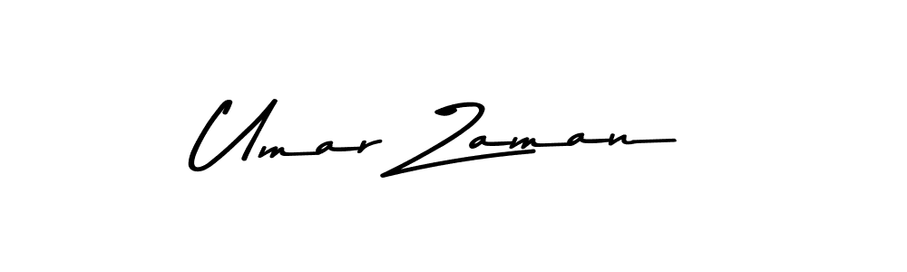Design your own signature with our free online signature maker. With this signature software, you can create a handwritten (Asem Kandis PERSONAL USE) signature for name Umar Zaman. Umar Zaman signature style 9 images and pictures png