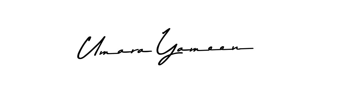 Here are the top 10 professional signature styles for the name Umara Yameen. These are the best autograph styles you can use for your name. Umara Yameen signature style 9 images and pictures png