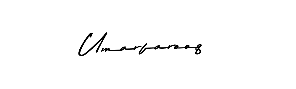 The best way (Asem Kandis PERSONAL USE) to make a short signature is to pick only two or three words in your name. The name Umarfarooq include a total of six letters. For converting this name. Umarfarooq signature style 9 images and pictures png