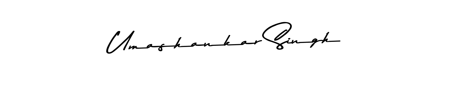 Create a beautiful signature design for name Umashankar Singh. With this signature (Asem Kandis PERSONAL USE) fonts, you can make a handwritten signature for free. Umashankar Singh signature style 9 images and pictures png