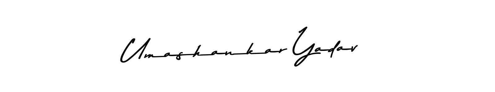 Make a beautiful signature design for name Umashankar Yadav. With this signature (Asem Kandis PERSONAL USE) style, you can create a handwritten signature for free. Umashankar Yadav signature style 9 images and pictures png