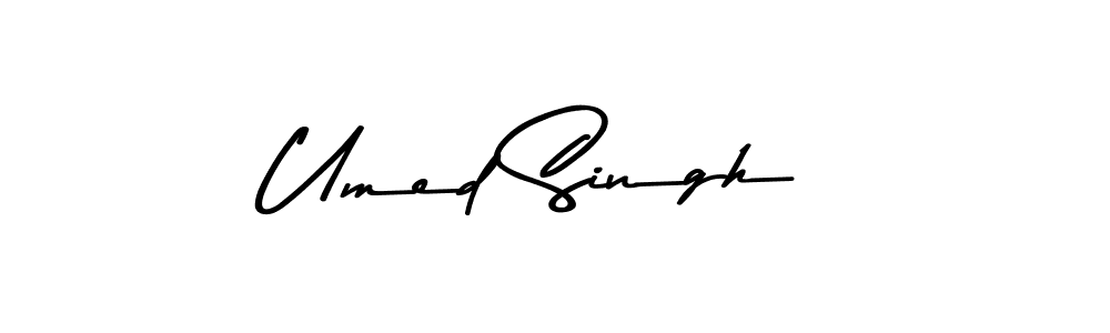 Use a signature maker to create a handwritten signature online. With this signature software, you can design (Asem Kandis PERSONAL USE) your own signature for name Umed Singh. Umed Singh signature style 9 images and pictures png