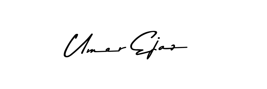 Make a beautiful signature design for name Umer Ejaz. Use this online signature maker to create a handwritten signature for free. Umer Ejaz signature style 9 images and pictures png