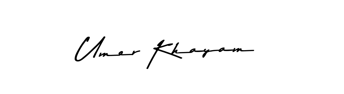 The best way (Asem Kandis PERSONAL USE) to make a short signature is to pick only two or three words in your name. The name Umer Khayam include a total of six letters. For converting this name. Umer Khayam signature style 9 images and pictures png